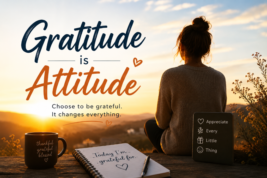 Gratitude is Attitude